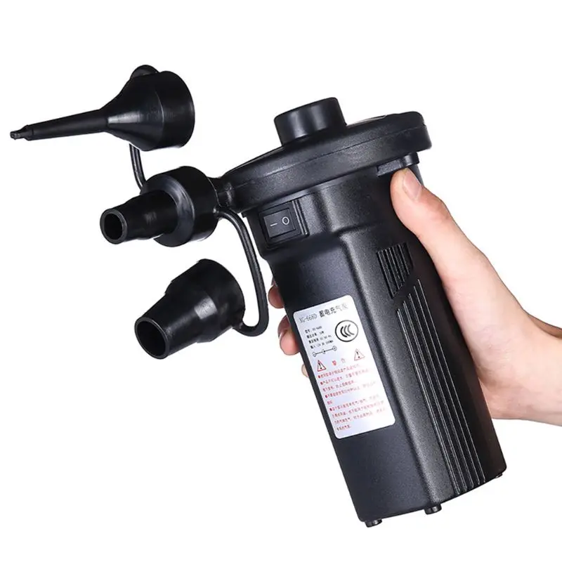Rechargeable Electric Air Pump Inflate Deflate Nickel Cadmium Battery Inflatable Household Car