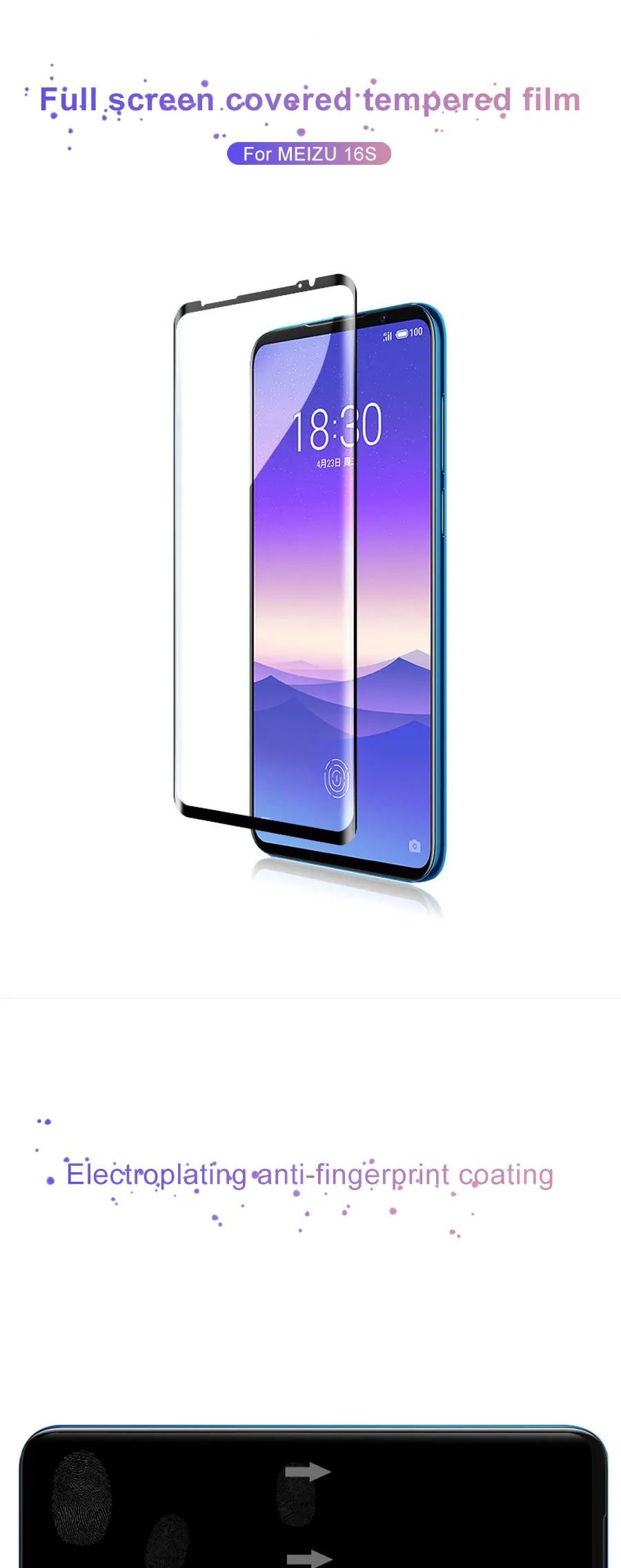 9D защитное закаленное стекло для Meizu 16 th 16S 16X Plus 16XS X8 Note 8 9 M8 Pro 7 Plus Защитная пленка для экрана