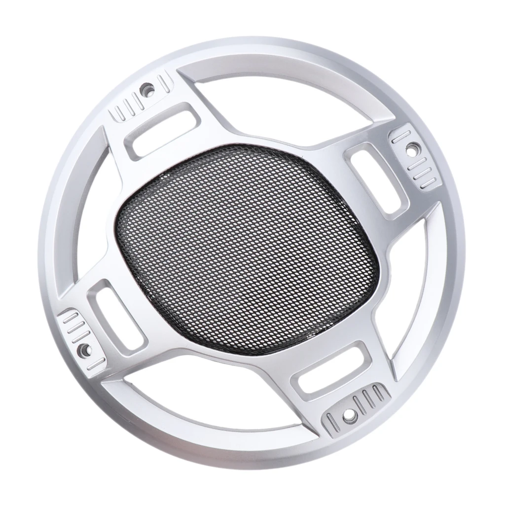 8 Inch Car Audio Speaker Cover Case Decorative Circle Metal Mesh Grille | Автомобили и - Цена: 217,24 руб.