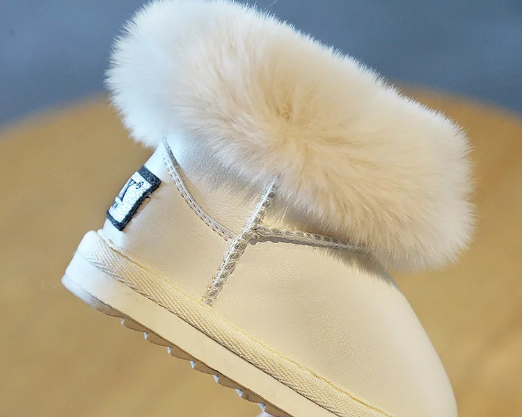 Children's Snow Boots 1-3 Years Old Girls Baby Princess Cotton Shoes Baby Toddler Shoes Children Winter Baby Boots