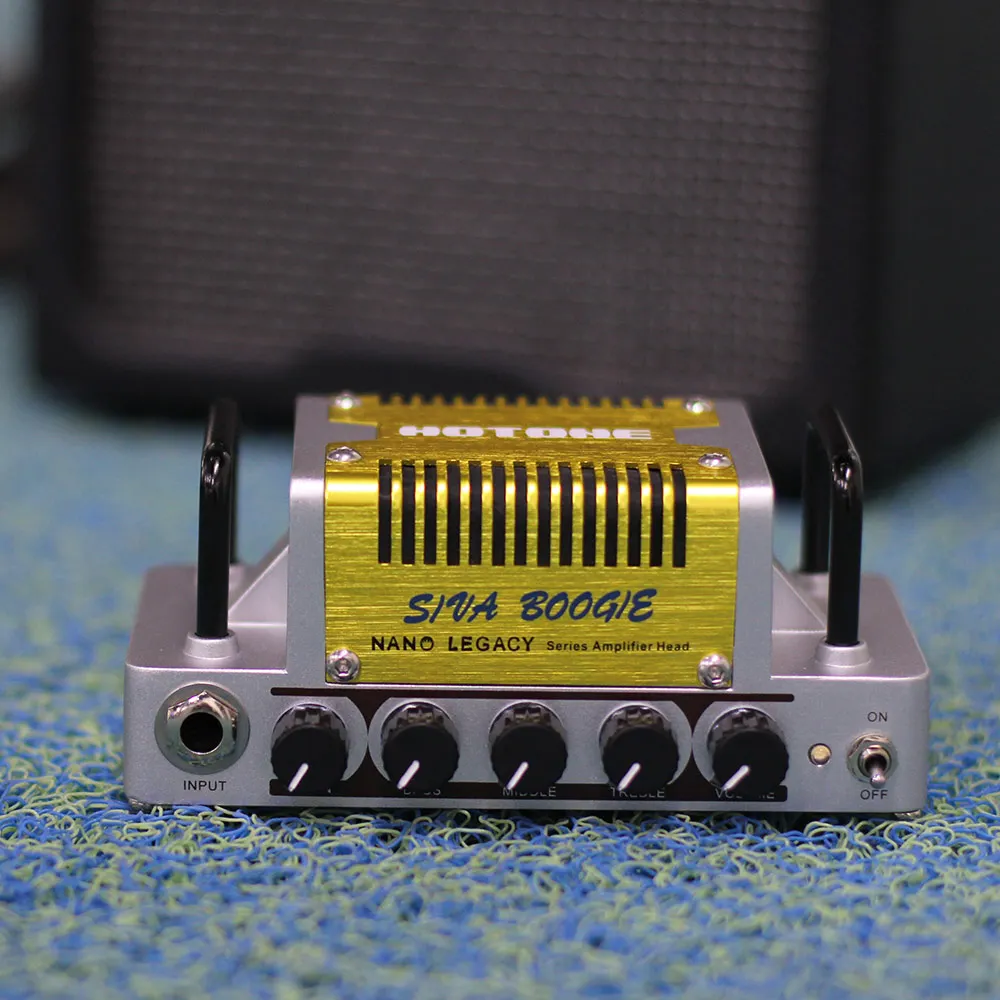  Hotone Siva Boogie Clean Tone Guitar Amp Head 5 Watts Class AB Amplifier with CAB SIM Phones/Line O