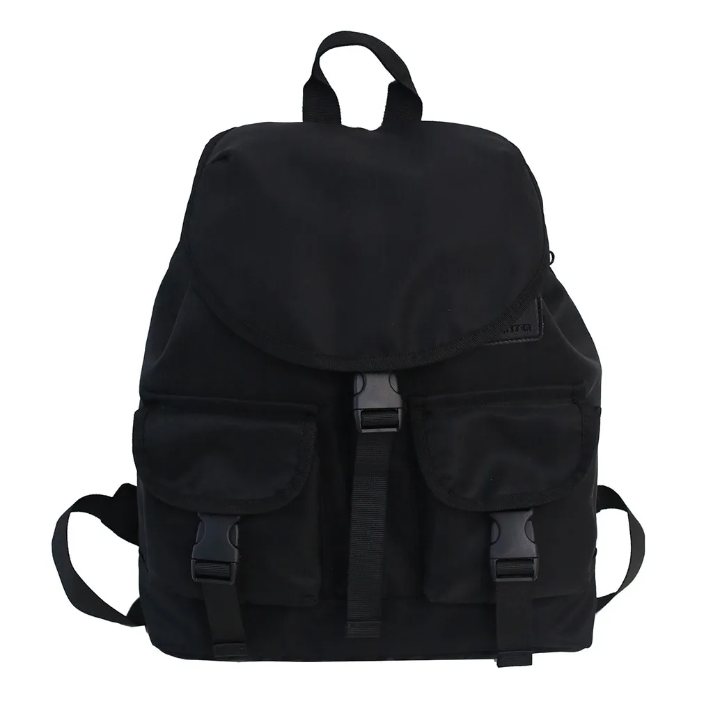 

Solid Backpack Brand High Quality Large Capacity Oxford Shoulder Bag Multi-pocket Backpack School Bag for Teenage girls Package