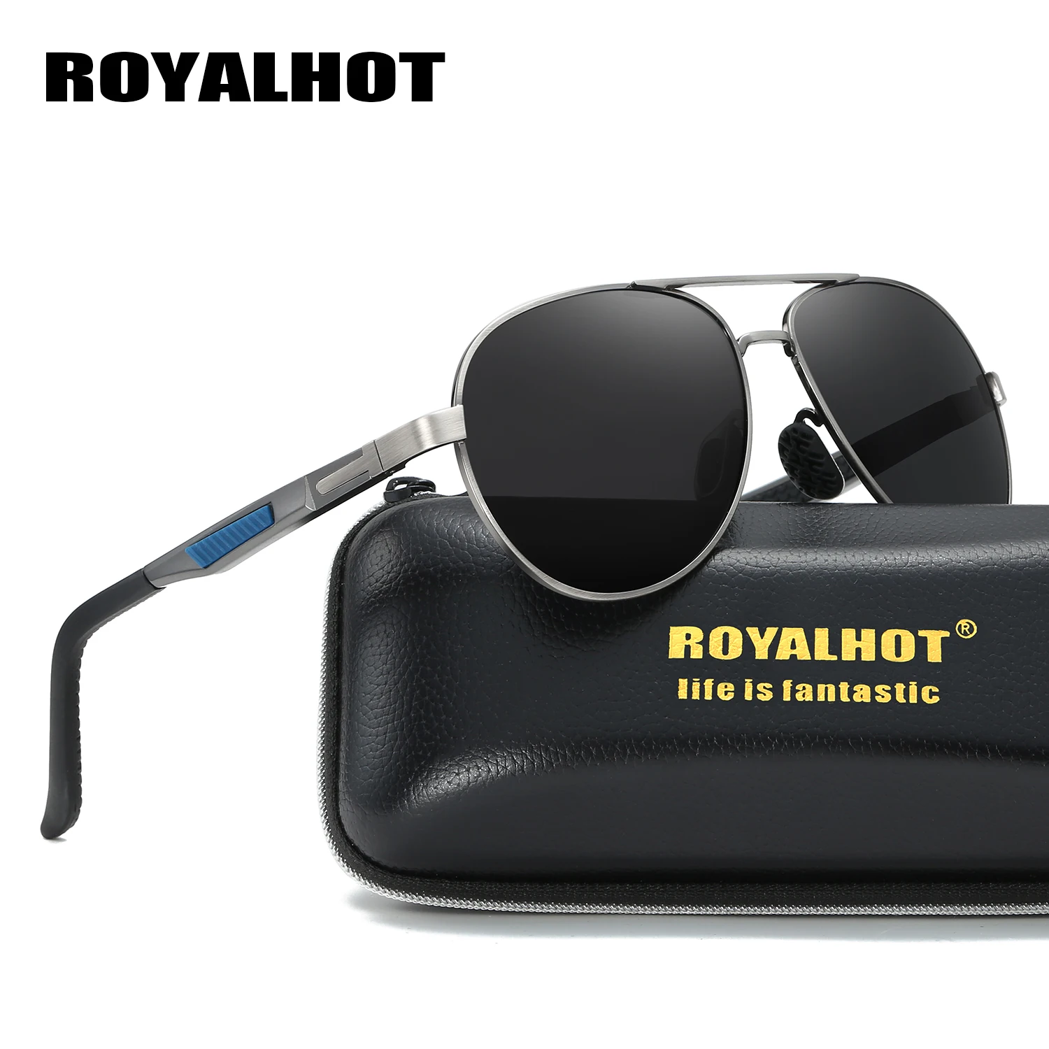 RoyalHot мужские женские поляризационные солнцезащитные очки овальная уютная