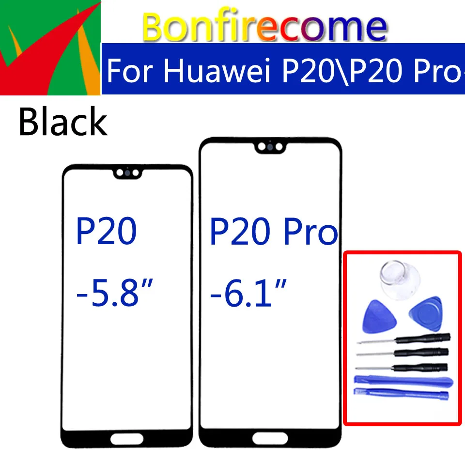 Сенсорный ЖК-экран для Huawei P20 P20Pro сенсорный экран с дигитайзером внешнее стекло Pro