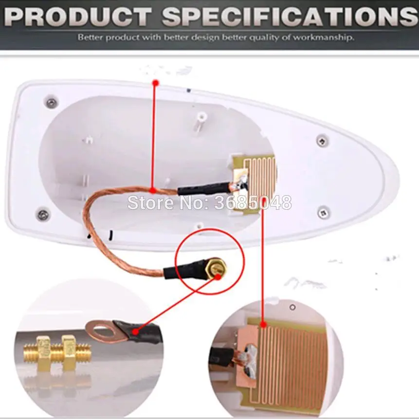 Car Radio Aerials Shark Fin Antenna Decoration FOR x35 hyundai opel zafira laguna 2 camry 40 w211 mercedes saab astra g mazda 6 |
