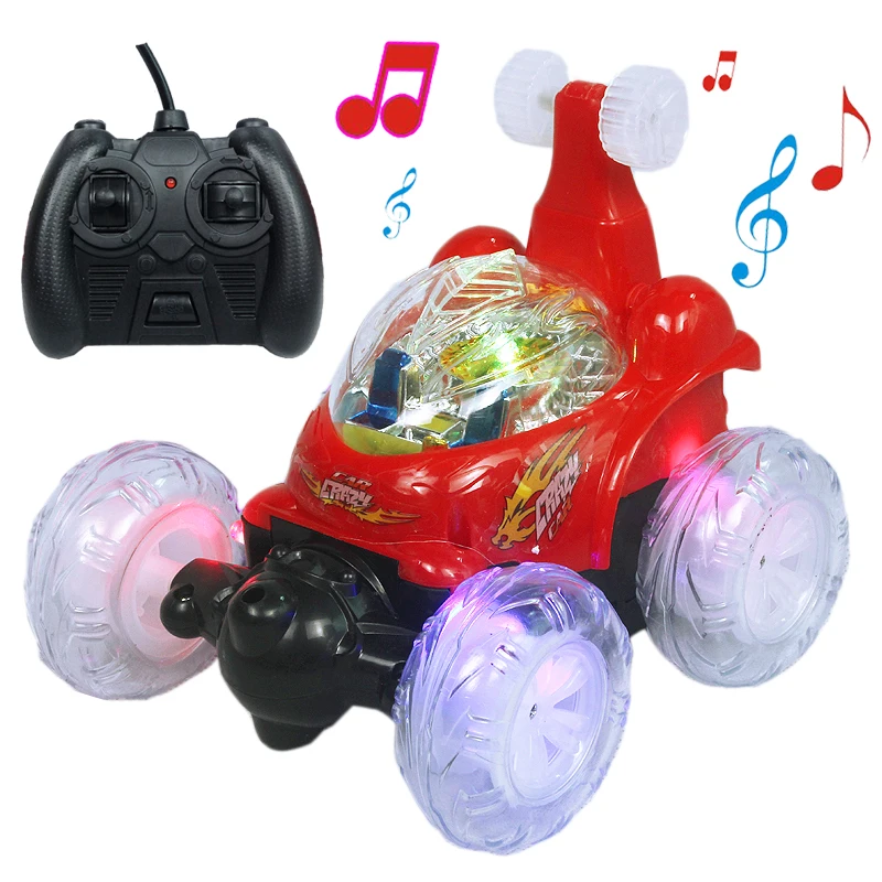 

Charging remote control dump truck stunt car telescopic rolling remote control car electric remote control car children's toy