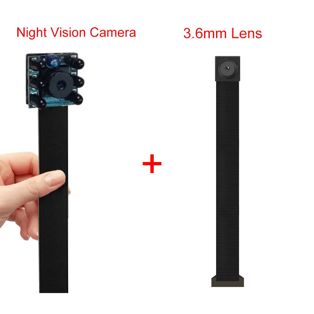 W3-IRT add lens 1pcs 1080P Мини Wifi камера HD P2P TF Запись видео Обнаружение движения Дистанционное управление с ночным видением камера безопасности - Цвет: W3-IRT add lens 1pcs