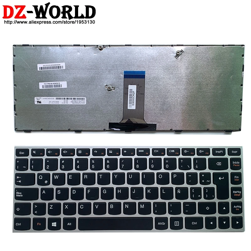 New Original Latin Laptop Keyboard For Lenovo 500 14acz Isk Z41 70 G40 70 80 30 B41 30 80 Felx2 14 B40 30 45 300 14isk Z40 70 75 Replacement Keyboards Aliexpress