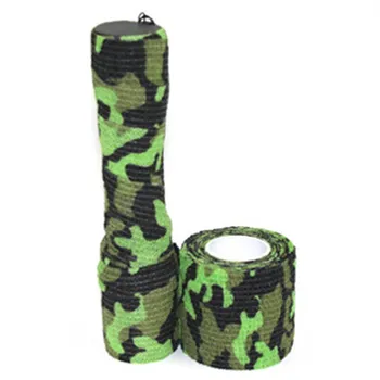 

Multi-functional Camo Tape Non-woven Self-adhesive Camouflage Wrap 5CM 4.5M Hunting Cycling Waterproof Camo Stealth Tape