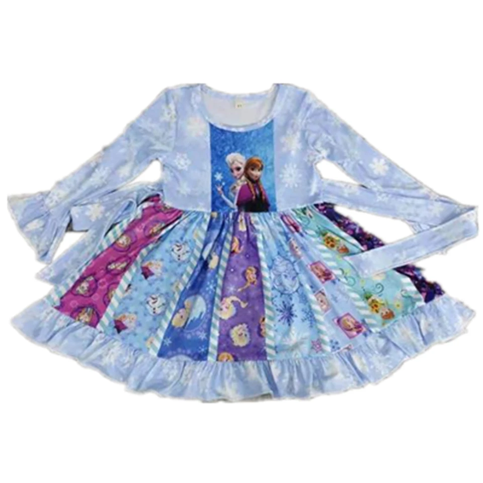 stitched long frocks