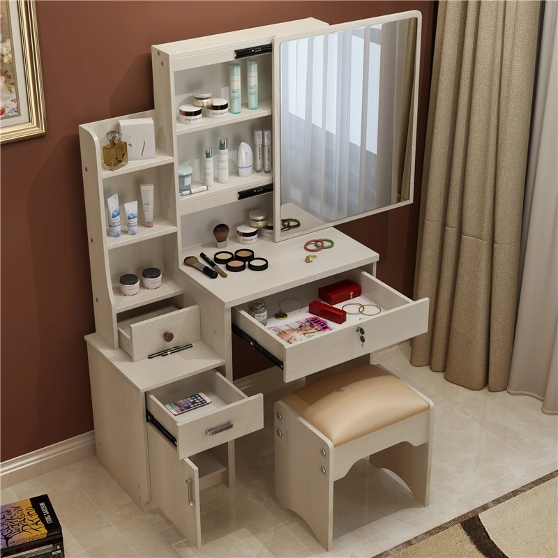 Version Z El Dormitorio комод с выдвижными ящиками для туалетного столика, косметический столик, мебель для спальни - Цвет: Version Z