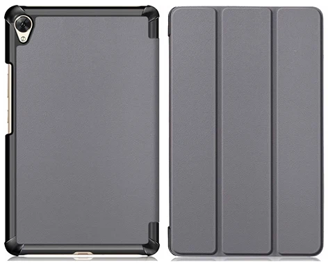 PC-Gray Чехол для huawei mediapad M6 8,4 дюймов VRD-AL09 VRD-W09 подставка чехол для планшета huawei M6 8,4 Чехол+ пленка+ ручка - Цвет: PC-Gray