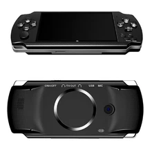 Console de jogo de tela de 4.3 polegadas para o console de jogos psp jogadores de jogos de mão 8g embutido 10,000 jogos suporte 8/16/32/64/128 bit jogo
