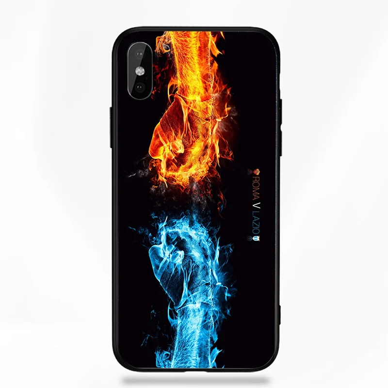 Чехол для телефона Immobile чехол для iphone DIY для Lazio FC чехол черный мягкий Уретановый Термопластик(tpu) для iphone 11Pro X XR XS MAX 7 8 7plus 6 6S 5S SE 5 - Цвет: A1942
