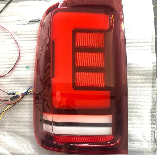 exterior auto lamps rear led lights taillamp with turn signal features fit for vw amarok v6 rear