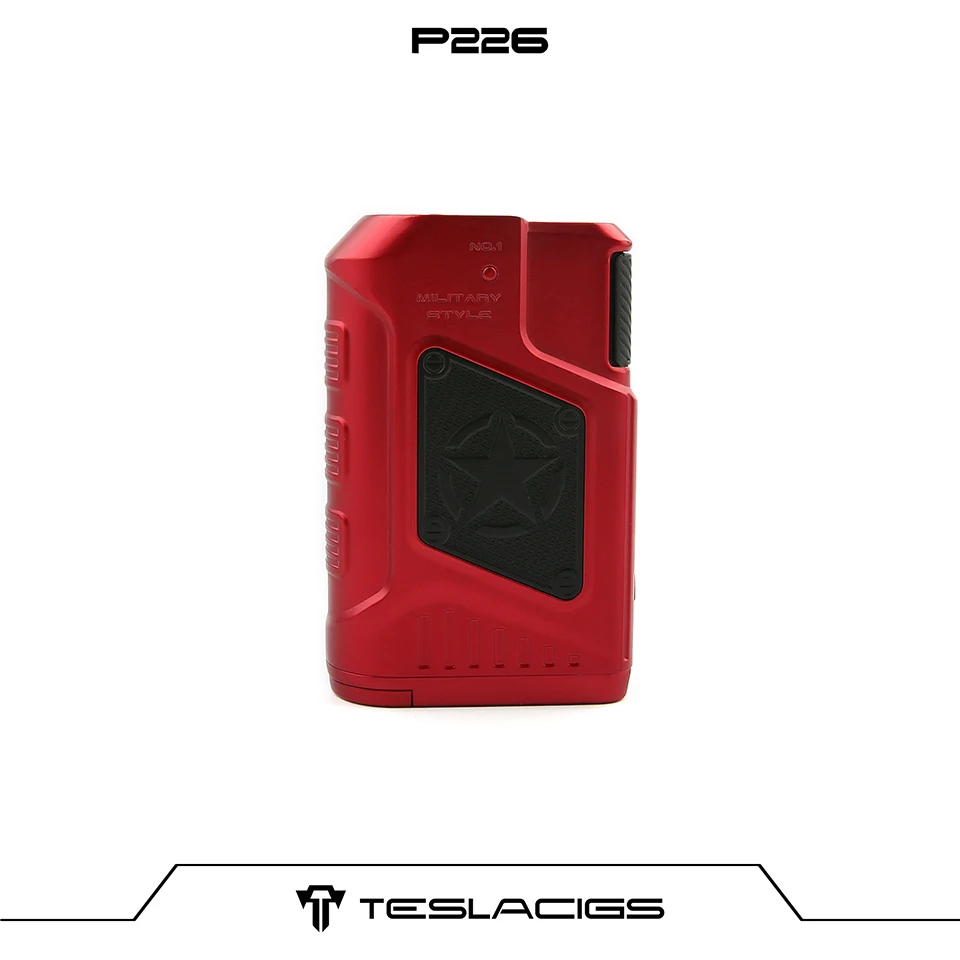 TESLA P226 vape 220 Вт TC коробка мод с 0,96 дюймов OLED экран Двойной 18650 батарея для P226 Vape электронная сигарета VS Tesla 4X мод