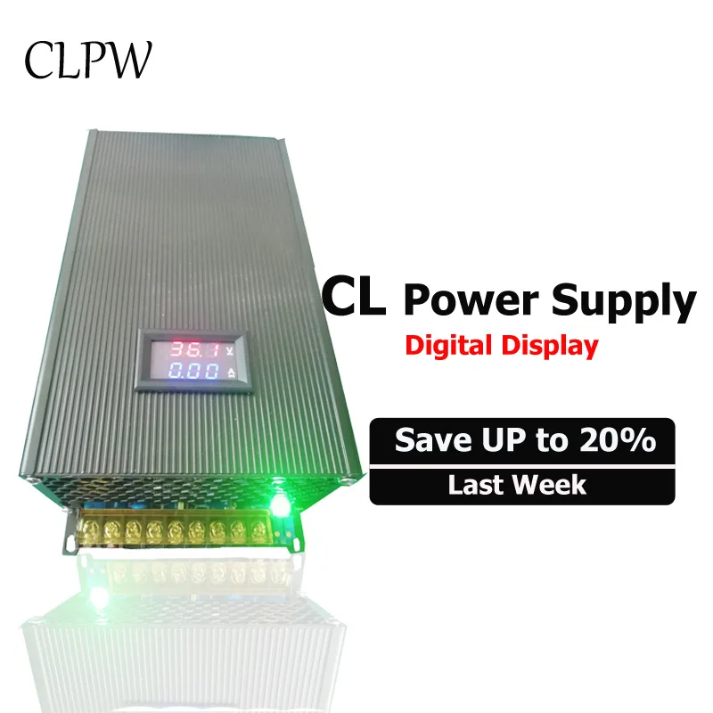 

Single output with digital display switching power supply DC 24V 1200w low voltage for CCTV medical device industry control