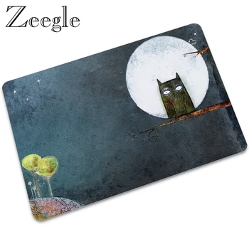 

Zeegle Floor Mat Doormat Anti Slip Bathroom Doormat Shower Mat Rubber Living Room Floor Rug Hallway Carpet Waterproof Door Mat