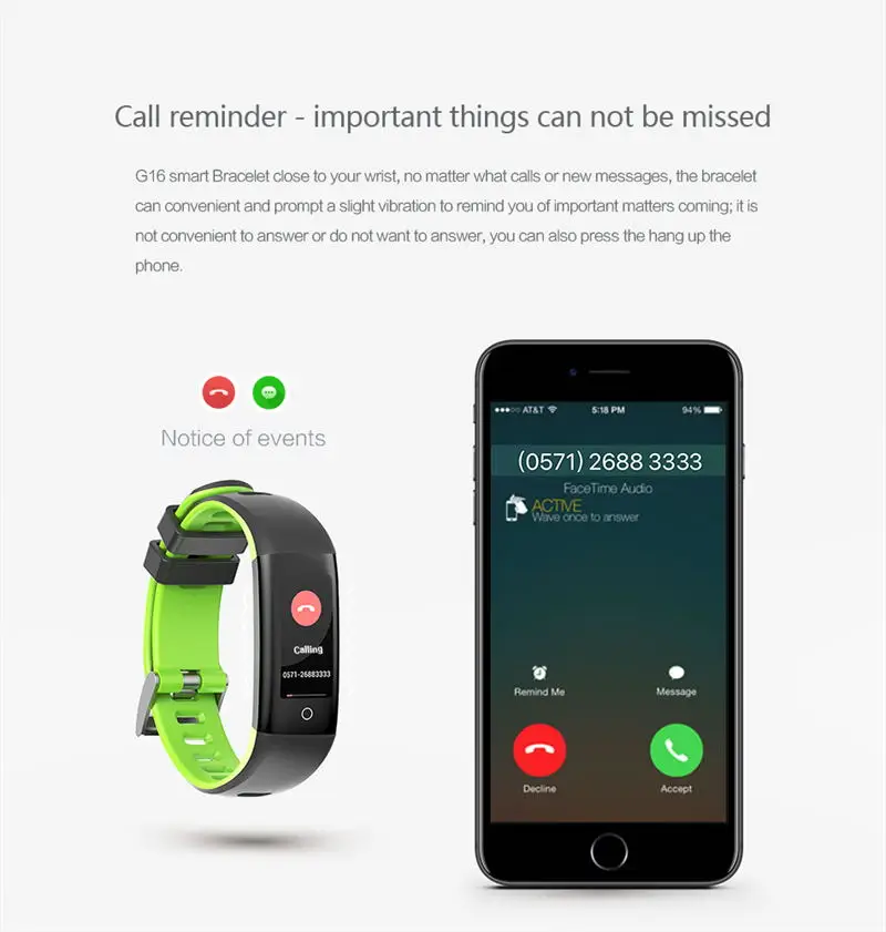 MOCRUX 2018 Smart Bracelet Wristband       - Smartband Sport Watch ios android IOS (6)