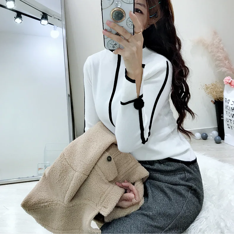 Mooirue/зимние винтажные Плюшевые куртки для женщин; однотонная Повседневная Верхняя одежда с длинными рукавами в Корейском стиле; цветные пальто в стиле Харадзюку