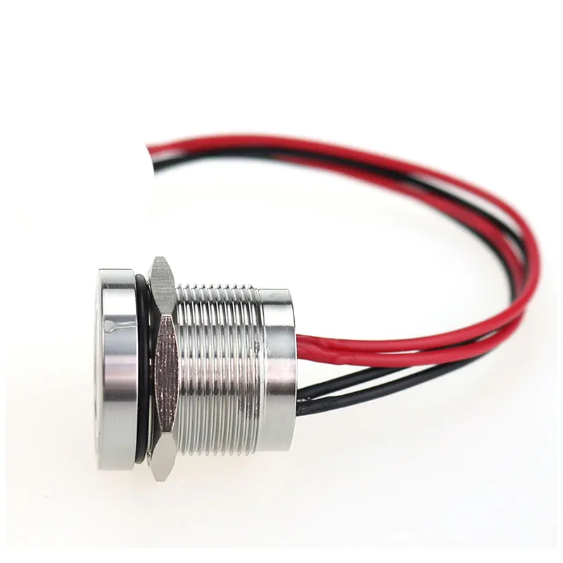 19 Mm Druckknopfschalter 12V/20A, IP67 Wasserdicht, Mit 185 Symbolen – Für Auto, Boot & DIY-Projekte