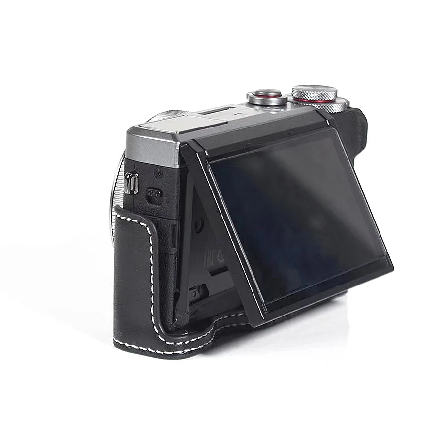 Сумка для камеры чехол PU для Canon PowerShot G7X Mark III G7X III(несовместим с G7X G7XII