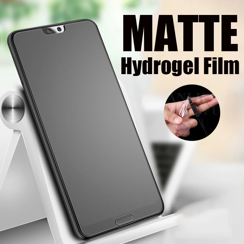Матовая Гидрогелевая пленка с полным покрытием для Xiaomi Redmi Note 8 8T 7 9 9S Pro MI 10 Ultra 9T Lite