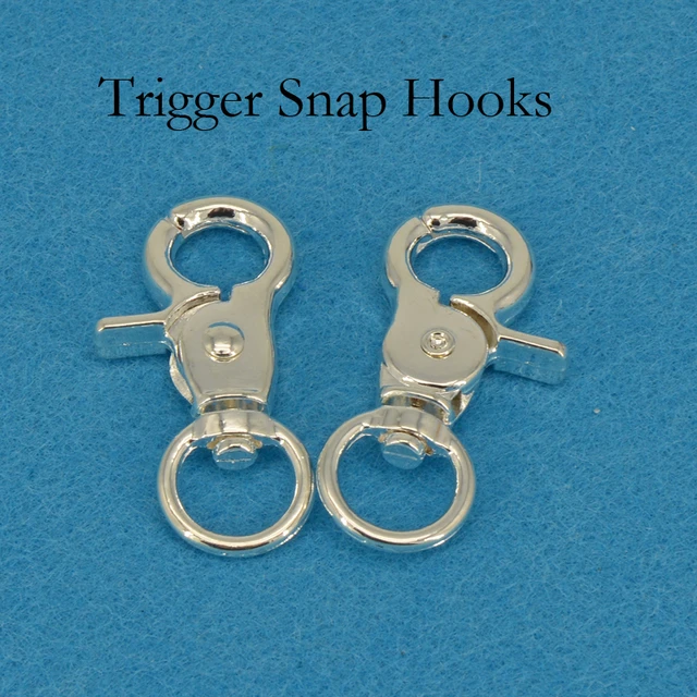 20 pcs - Trigger Snaps Swivel Clips, Big Lobster Hooks Keychain Snap Hook,  Heavy Swivel Clasp, Muscly Snap Key Chain - AliExpress