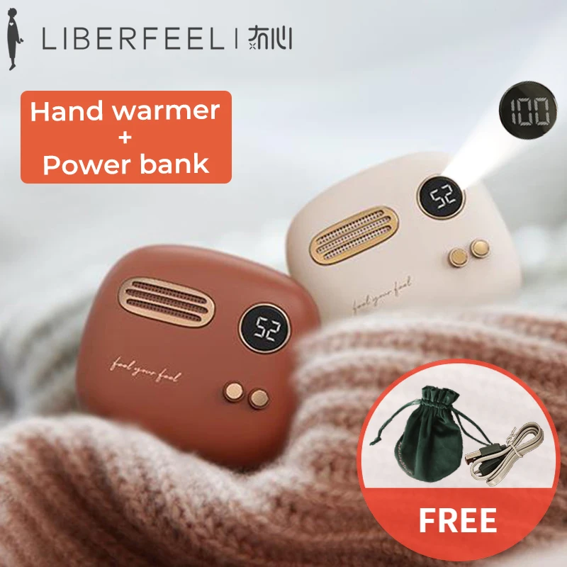 Liberfeel Maoxin hand warmer power bank electronic retro powerbank mini powerbank for xiaomi huawe i
