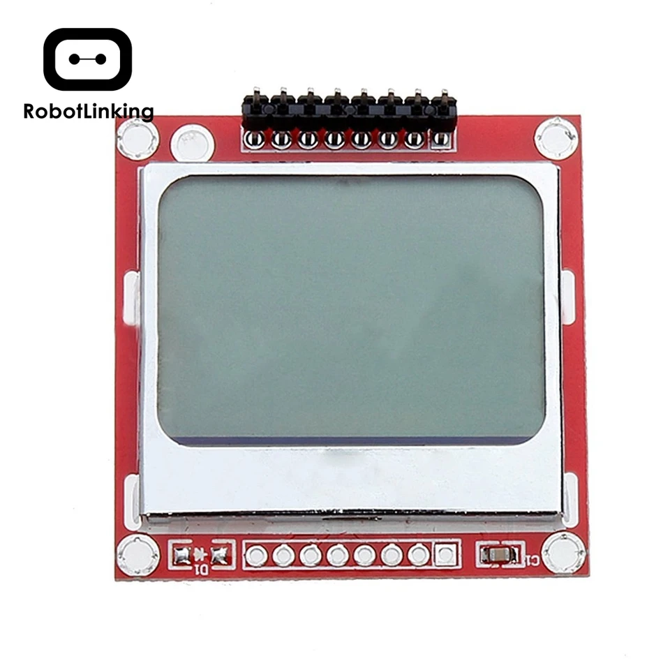 84*48 LCD Display Module White Backlight LCD PCB for Nokia 5110 Arduino A2TF