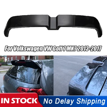 

ABS Rear Wing Spoiler For Volkswagen VW Golf 7 MK7 2013-2017 Primer / Carbon Fiber Decorative Pattern Rear Window Spoilers Lip