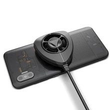 Охлаждающий радиатор для мобильного телефона, универсальный охлаждающий вентилятор для мобильного телефона, подставка для игровой подставки, радиатор, бесшумный вентилятор