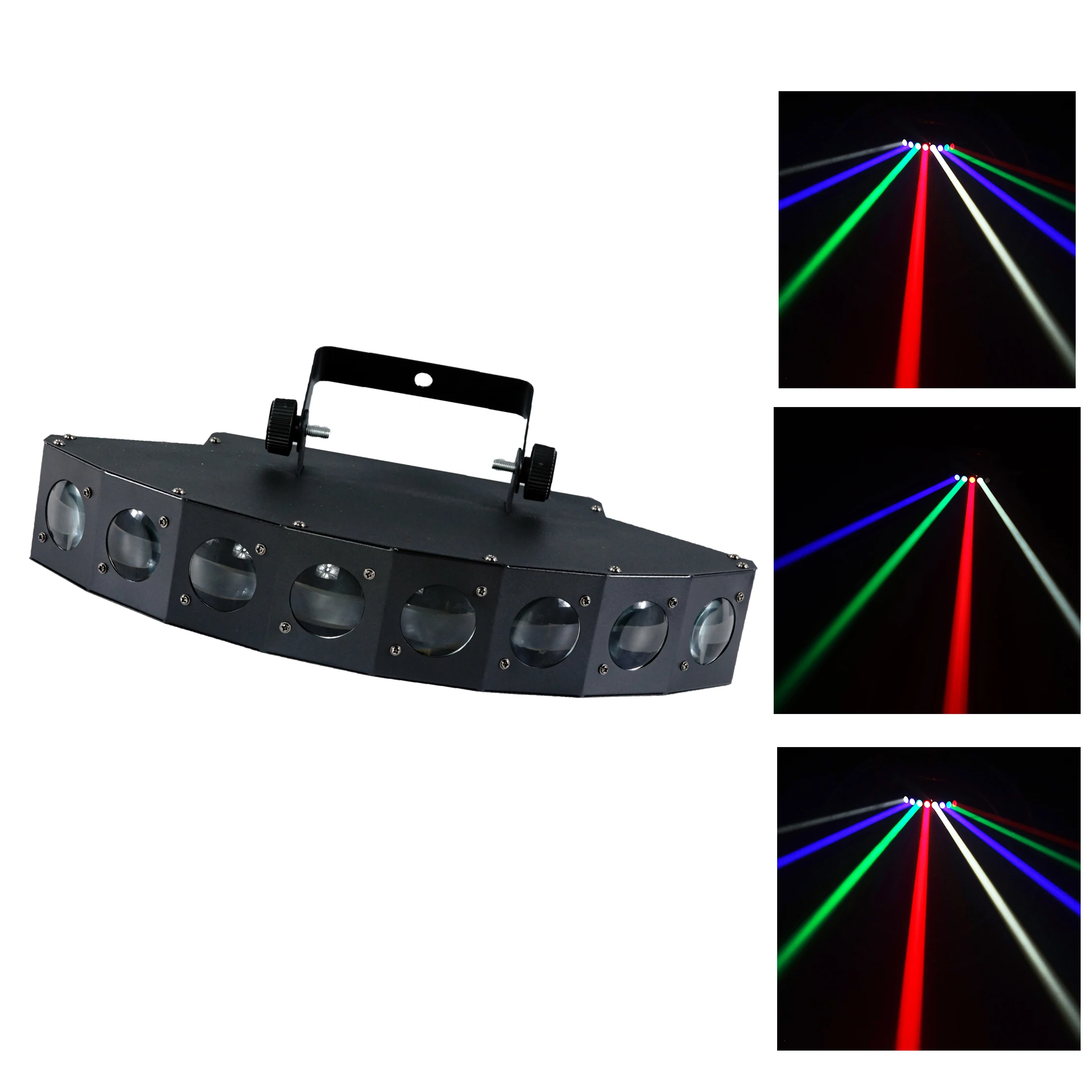 YaYao сценический светильник Disco 8*10 Вт светодиодный RGBW DMX 512 вечерние клубный s