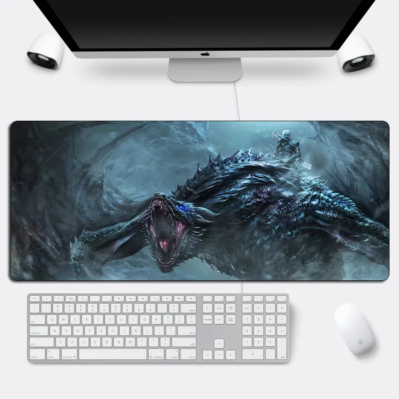 Siancs 70x30 см большая Игра престолов игровой коврик для мыши геймер США лед и огонь песня коврик для мыши XXL ноутбук стол коврик для ноутбука