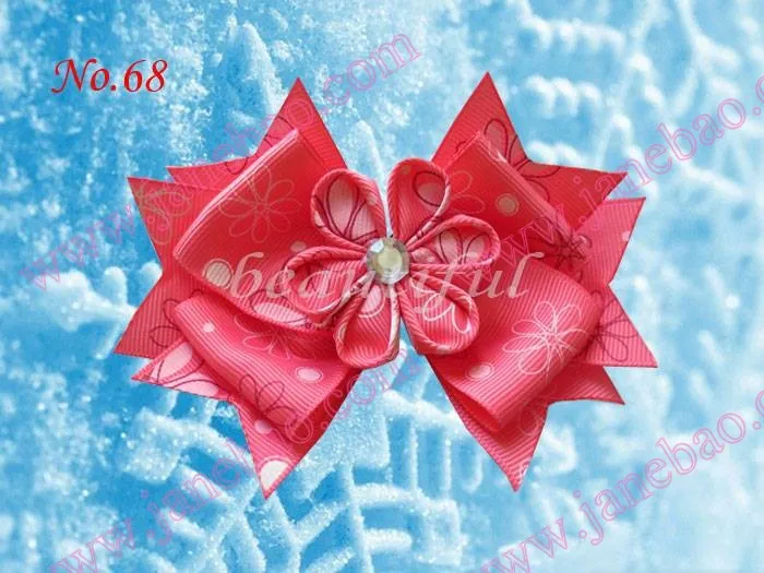 145 шт девушка бутик 4,5 Е-Снежинка заколка для волос с бантом девушка волосы банты