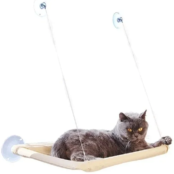 Hamaca de gato por la ventana, esterilla portátil, suministros para gatos