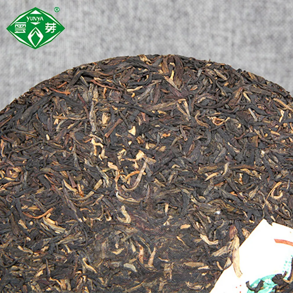 Puwen 2005 Yunnan Pu erh Yin Hao Bing Cha Shen Yunya торт сырой чай пуэр 400 г| |