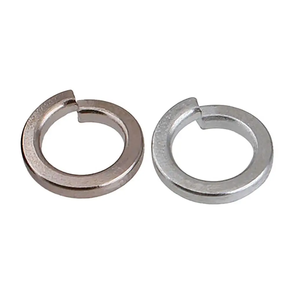 

Spring Washer Carbon Steel Split Spring Lock Washer Elastic Gasket Zinc Plated/Nickel Plated M2 M2.5 M3 M3.5 M4 M5 M6 M8