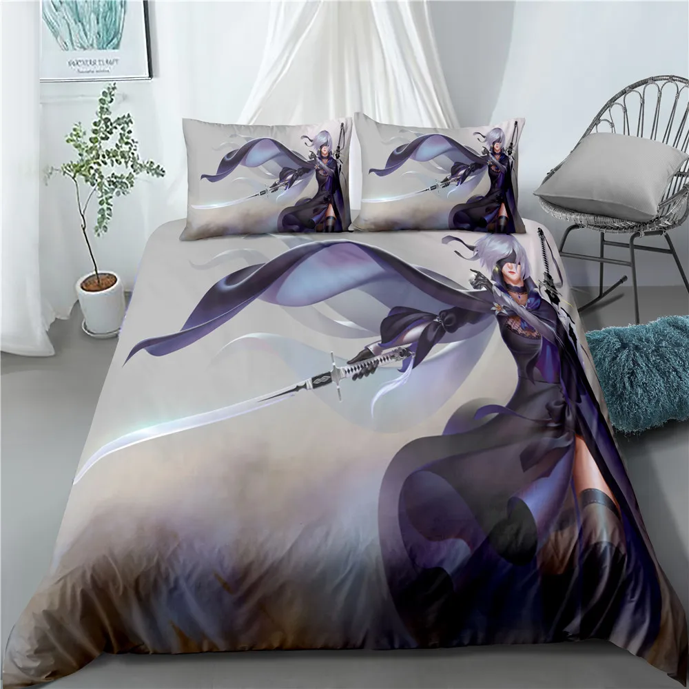 �ִϸ��̼� NieR: ���丶Ÿ 3D ����Ʈ ħ�� ��Ʈ, �̺� Ŀ��, ���� Ŀ��, �̺� ħ�� ��Ʈ, ħ�� ��Ʈ