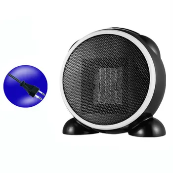 

Electric Heaters Mini Personal Ceramic Space Heater Electric Winter Warmer Fan EU Plug Desktop Electric Heaters For Home Office
