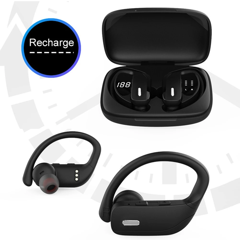 T17 TWS Bluetooth V5 Wireless in Ear Headset with LED Power Display HiFi HD Call Running Headset For Xiaomi huawei iPhone 2020