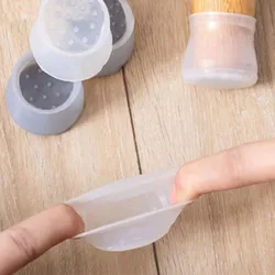 Silicone Furniture Leg Protection Covers - 20 Pack Anti - Slip, Waterproof Floor Protectors (GRAY)