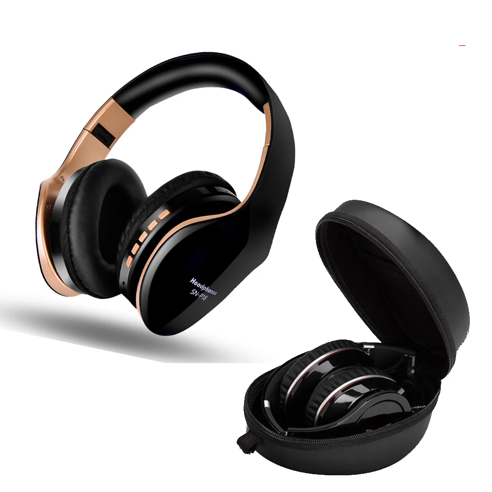 Hot Sale Products! PunnkFunnk Wireless Headset Bluetooth Headpone 5.0 Foldablel Deep Bass Stereo Noise Reduction Gaming Earphone For Mobile PC Xbox