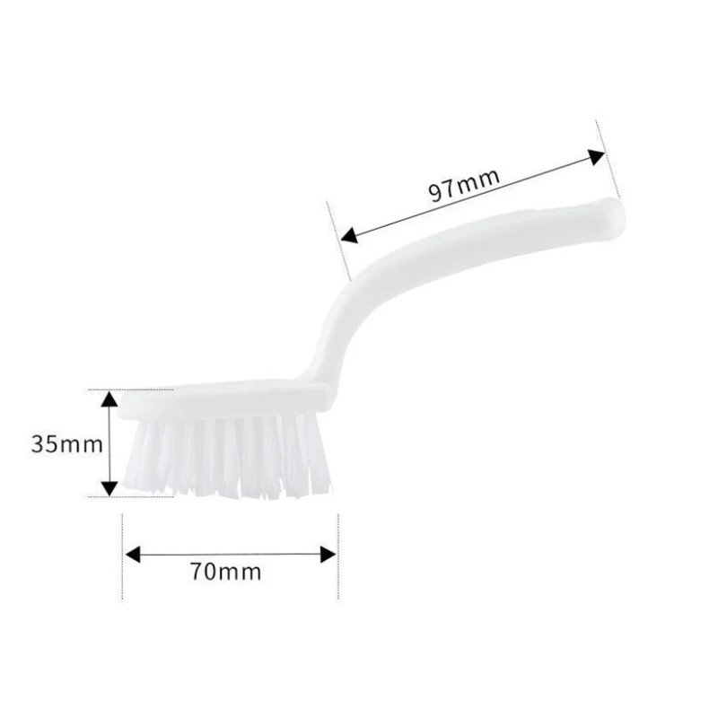 Dropship 1pc Bathroom Brush; Tile Corner Crevice Brush; Multifunctional Cleaning  Brush; Floor Drain Brush 9.06x4.13 to Sell Online at a Lower Price