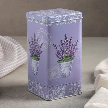 

Bank for bulk products "Lavender 2", 9 × 16.5 cm, 1.2 l