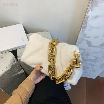 

Fashion Women Tote Fresh Fake fur Shoulder Famale Casual Handbag High Quality Handbags Bags Wild Girl Lady Bag For Women