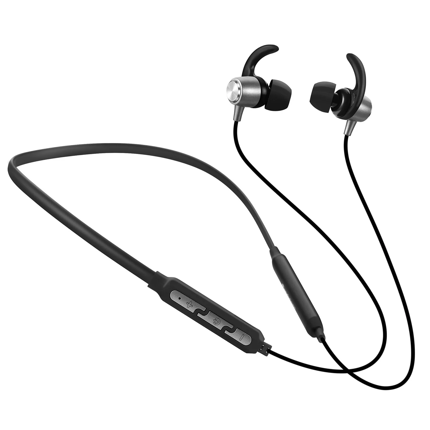 

PunnkFunnk Necklace Wireless Headset bluetooth 5.0, Sport Earphones with Mic in Ear bass stereo Earbuds for Running Gym