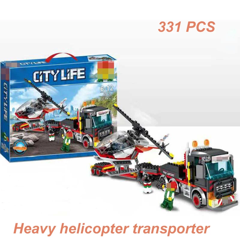 lego heavy cargo transport 60183