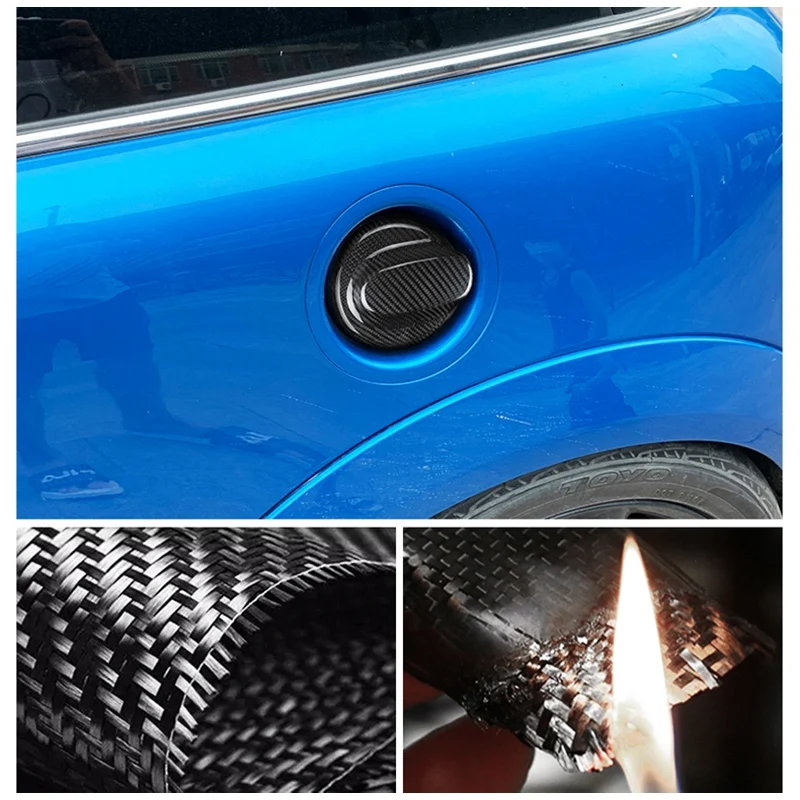 Fuel Tank Cover for Mini Cooper S JCW R56 R57 R58 R59 R60 2007-2013 Dry Carbon Fiber Gas Tank Fuel Tank Cap Cover Accessories fuel tank cover,fuel tank cap,fuel cap