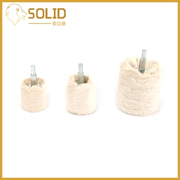 

Polishing Wheel Set 40/50/75mm Cylinder Grinding Head Cloth Dremel Wheel Grinder Brush for Rotary Abrasive Tools Accessories